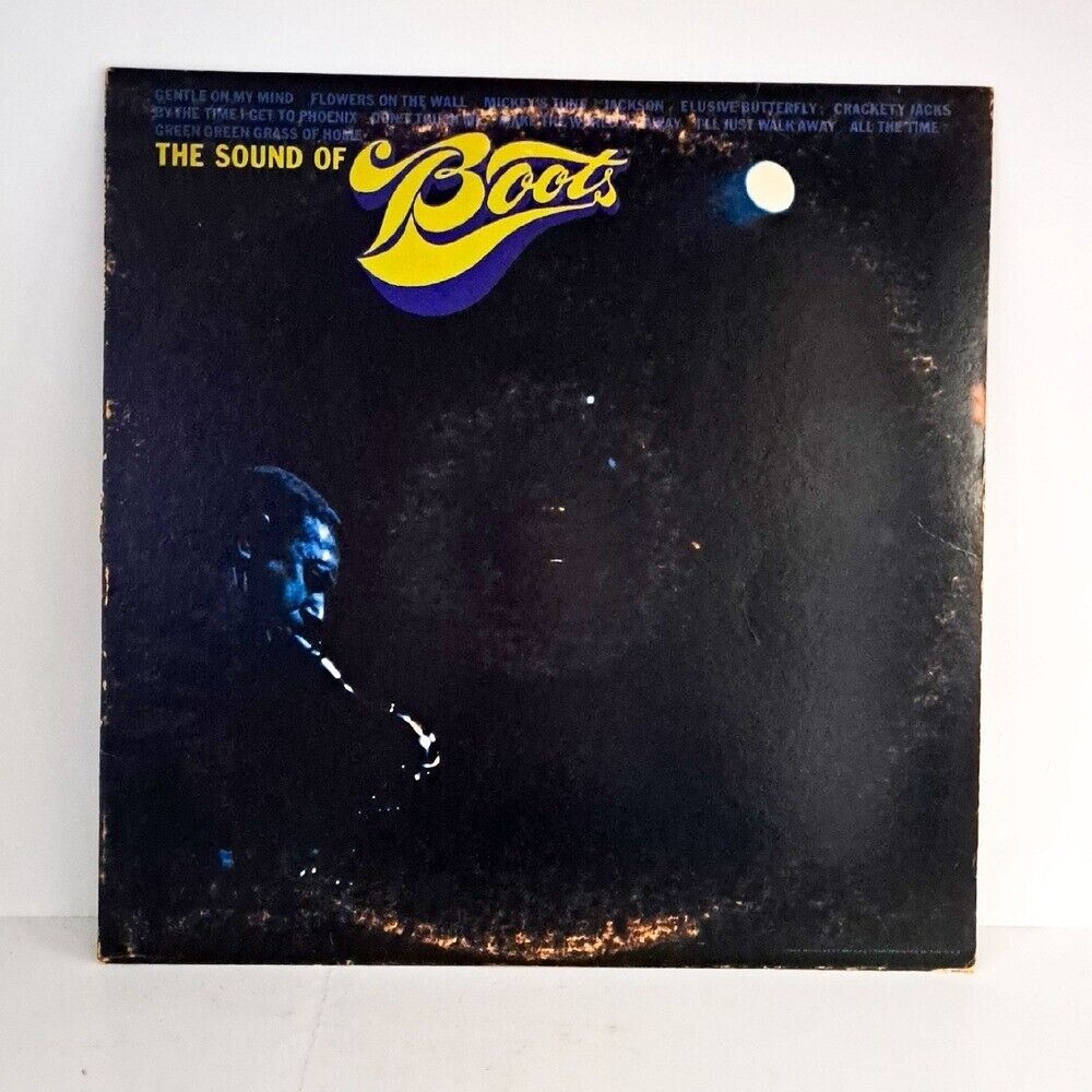The Sound Of Boots Vinyl‎ LP Record Fred Fester Monument 1969 Soul Jazz Vintage